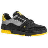 Louis Vuitton Trainer Sneaker Crystal Black / Yellow